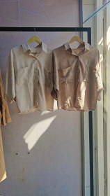 تصویر شومیزطرح دار - مشکی somis