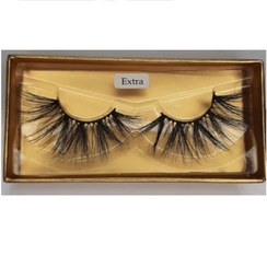 تصویر مژه مصنوعی سه بعدی طبیعی بلند اکسترا 2 