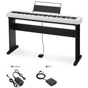 تصویر پیانو میز قهوه CDP S110WE 88 دیجیتال + CS46 Casio 