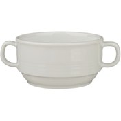 تصویر مشخصات، خرید و قیمت پياله دسته دار 10 سفيد درجه یک مدل 49 چینی زرین - خانه و هتل 