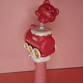 تصویر حباب ساز بلند طرح خرس 