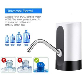 تصویر پمپ آب شارژی مسافرتی 