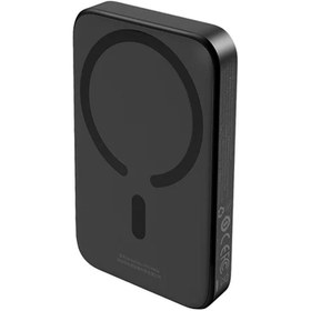 تصویر پاوربانک مگنتی بیسوس مدل Baseus Magnetic Mini PPCXM06 ظرفیت 6000 توان 20 وات 