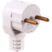 تصویر دوشاخه برق ارت دار Koosha Negin Noor Socket Male Plugin