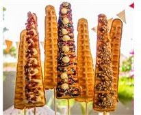 تصویر وافل کاجی Kaji Waffle 