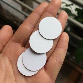 تصویر تگ سکه ای مات 