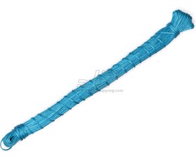 تصویر نخ موم زده آبی 