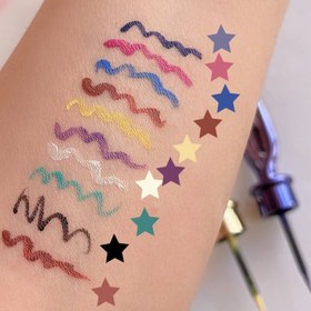 تصویر خط چشم رنگی 