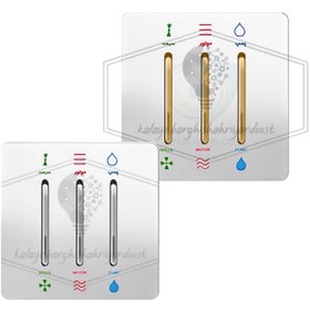 تصویر کلید کولر آسیا مدل کریستال 