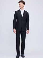 تصویر کت و شلوار مردانه مشکی حاتم اوغلو | 33181024T013 اورجینال 