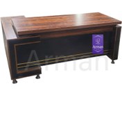 تصویر میز مدیریت لیندا سایز ۱۶۰ در ۷۰ 