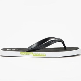 تصویر دمپایی لنگه‌ای مردانه با بافت دار برند lee cooper Men's Textured Flip Flop Slippers