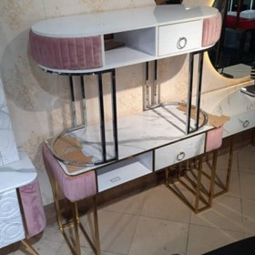 تصویر میز ناخن تک نفره بغل پارچه رنگ بندی مختلف ارسال به سراسر ایران هزینه ارسال به عهده ی خود مشتری می باشد 