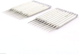 تصویر مته پودر الماسه نوک تیز 2/5 Diamond Rotary Cutters Polishing Burrs