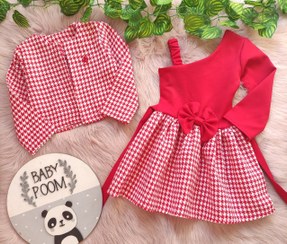 تصویر کت و سارافون دخترانه محیا - ۴ سال 