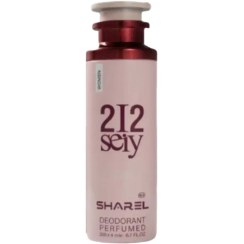 تصویر اسپری دئودورانت زنانه مدل 212 Seiy حجم 200 میلی لیتر شارل Sharel 212 Seiy Deodorant Spray For Women 200 ml