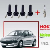 تصویر پک افزایش شتاب و قدرت پژو 206 تیپ 2 موتور TU3 سوزنی 