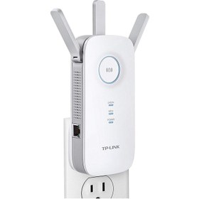 تصویر گسترش دهنده بی‌سیم و دوباند AC1750 تی پی لينک مدل RE450 ا TP-LINK RE450 AC1750 Wireless Dual Band Range Extender TP-LINK RE450 AC1750 Wireless Dual Band Range Extender