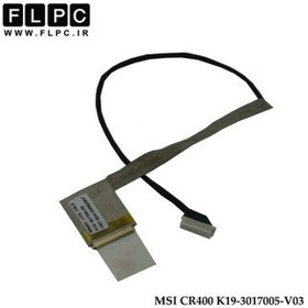 تصویر کابل فلت صفحه نمایش لپ تاپ MSI مدل CR400 ا CR400 NoteBook Display FLAT Cable CR400 NoteBook Display FLAT Cable