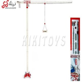 تصویر ماکت تاورکرین فلزی جرثقیل برجی TOWER CRANES SAEZ SL-155 