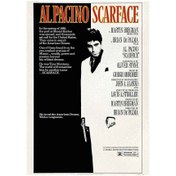 تصویر پوستر مستر پیکد طرح آلپاچینو Al Pacino Scarface کد PCD-PO1046 