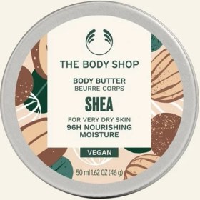 تصویر پک هدیه کره بدن و شاور ژل بادی شاپ با رایحه شی آجیلی و مغذی | Body Shop Nutty & Nourishing Shea Treats 