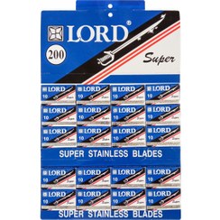 تصویر تیغ یدک لرد سوپر 20 بسته 10 عددی 