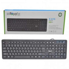 تصویر کیبورد رویال k376 Royal keyboard k376