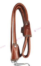 تصویر لیش چرم طبیعی مانا ارغوان ManaArghavan Natural Leather Leash