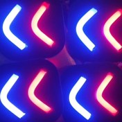 تصویر کیت راهنمای اسپرت موتور سیکلت نئونی 4 عددی - پلیسی / بدون قاب 