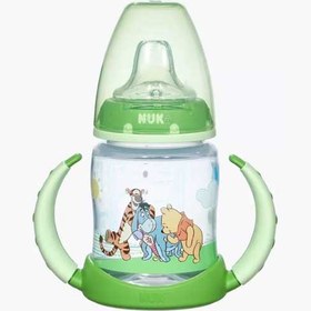 تصویر لیوان آبمیوه خوری دسته دار آموزشی ناک مدل Disney Winnie the Pooh Learner Glass Of Juice NUK Model Disney Winnie the Pooh Learner