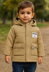 تصویر کاپشن پسرانه مشکی 