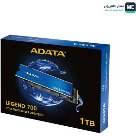 تصویر اس اس دی ای دیتا LEGEND 710 ظرفیت 1 ترابایت Adata LEGEND 710 2280 NVMe PCIe Gen3 x4 1TB M.2 SSD