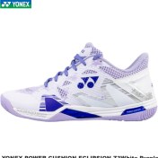 تصویر کفش بدمینتون یونکس YONEX POWER CUSHION ECLIPSION Z3-White Purple 
