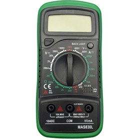تصویر مولتی متر دیجیتال مدل MAS830L 