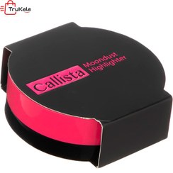 تصویر هایلایتر کالیستا مدل مون داست چند رنگ Callista Moondust Highlighter Compact Powder