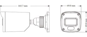 تصویر دوربین آنالوگ دام 2 مگاپیکسل TD-7520AS3L TD-7520AS3L