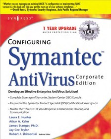 تصویر دانلود کتاب Configuring Symantec AntiVirus Corporate Edition ویرایش 1 کتاب انگلیسی پیکربندی Symantec Antivirus Corporate Edition ویرایش 1