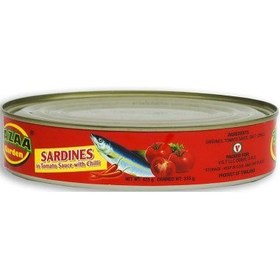 تصویر کنسرو ماهی ساردین طاز‌ة Tazaa Sardines In Tomato Sauce 425gr 