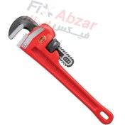 تصویر آچار شلاقی 10 اینچ ریجید RIDGID آمریکا Ridgid Heavy Duty 10 Pipe Wrench