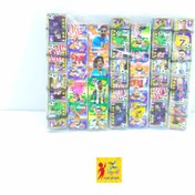 تصویر پک عمده کارت بازی فوتبالی کوچک ایرانی 