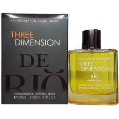 تصویر عطر ادکلن ریو تری دیمنشن (مشابه تق هرمس) Rio collection Three Dimension