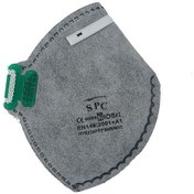 تصویر ماسک تنفسی سوپاپ دار SPC مدل FFP3 