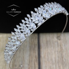 تصویر تاج عروس مدل ۸۳۳ Bridal tiara code 833