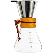 تصویر قهوه ساز مدل 6 کاپ به همراه فیلتر فلزی Coffee Maker with Stainless Steel Filter