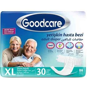 تصویر پوشک بزرگسال چسبی گودکیر Goodcare سایز ایکس لارج (XL ) 30 عددی 