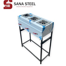 تصویر کته پز ۳ شعله صنعتی S1097