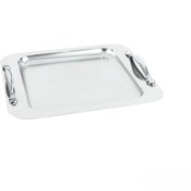 تصویر سینی استیل مربع Perfect home مدل 022-3 