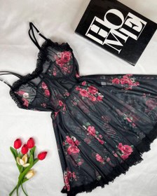 تصویر لباس خواب فانتزی توری Fancy lace pajamas