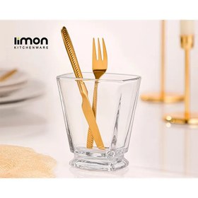 تصویر جاقاشقی شیشه ای لیمون کد 2435 